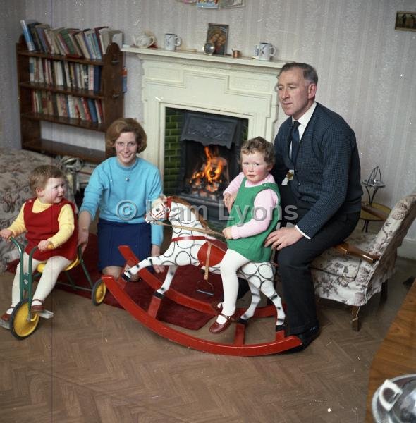 Frances & JP Campbells' children, February 1967