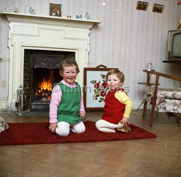 Frances & JP Campbells' children, February 1967