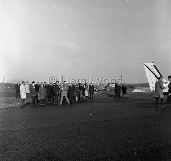 Castlebar - Ballymeena flight, January 1967