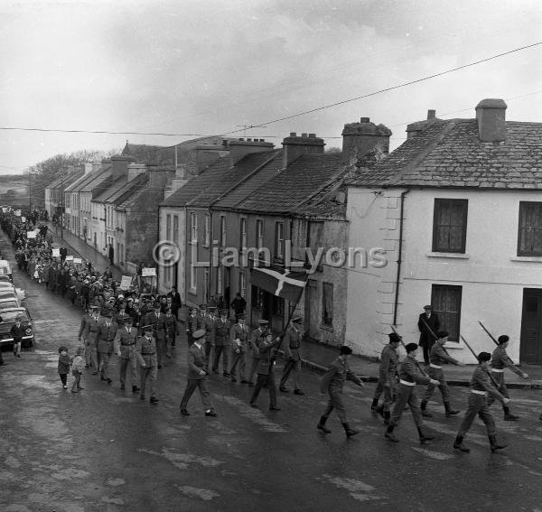 Easter Sunday Parade in Louisurgh , March 1967