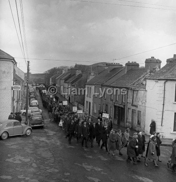 Easter Sunday Parade in Louisurgh , March 1967