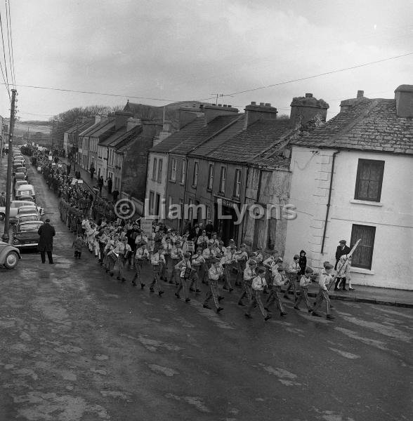 Easter Sunday Parade in Louisurgh , March 1967