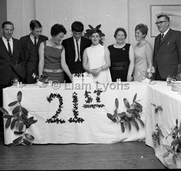 Ann Gilmartin's 21st Birthday, April 1967