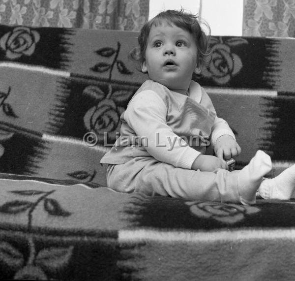 Maud Fair's baby Paul, May 1967