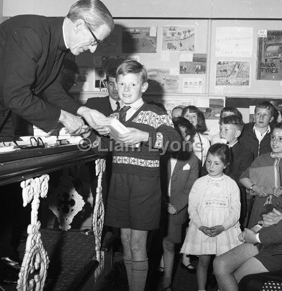 Prize giving at Castlebar Art Centre, May 1967