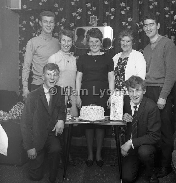 Mary Higgins 21st Birthday Party, May 1967