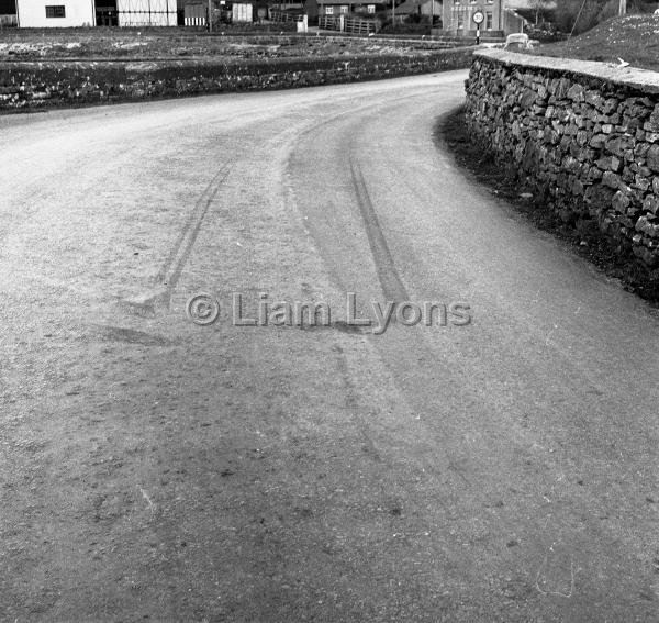 Crash at Quay School corner, June 1967