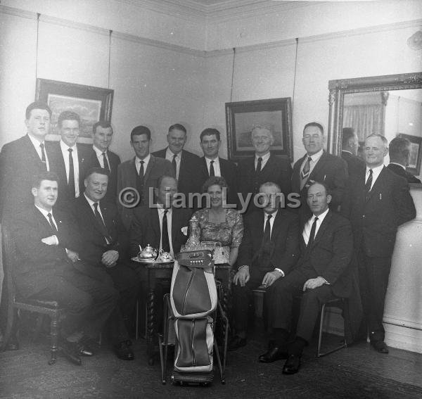 Garda Chief Castlebar retirement,  August 1967