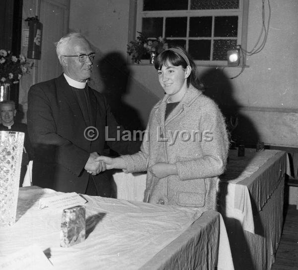 Prize winners at the Grainne Uaile Festival Newport,  August 1967