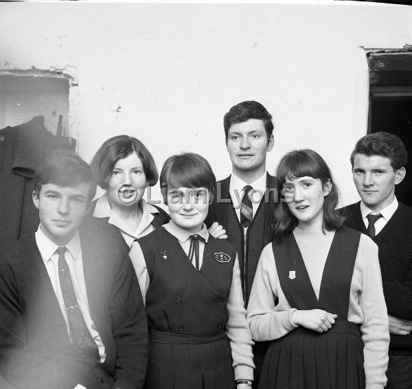 Pupils in Balla St Louis Secondary School, Balla,  November 1967