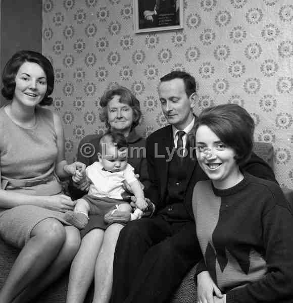 Peter Flynn family & baby