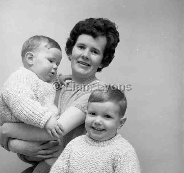 Mrs Roma Battle & her sons