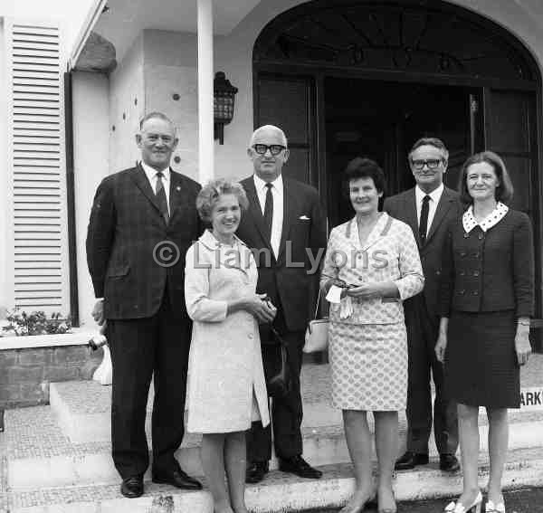 Lord & Lady Braum visiting Belclare House