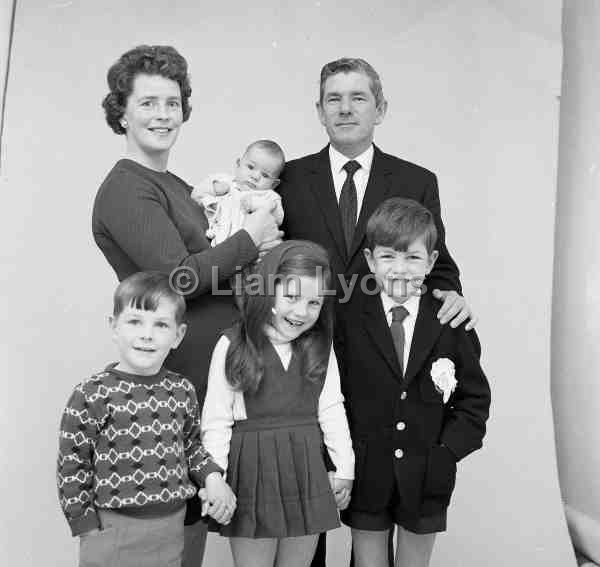 Joe Broderick's family Louisburgh