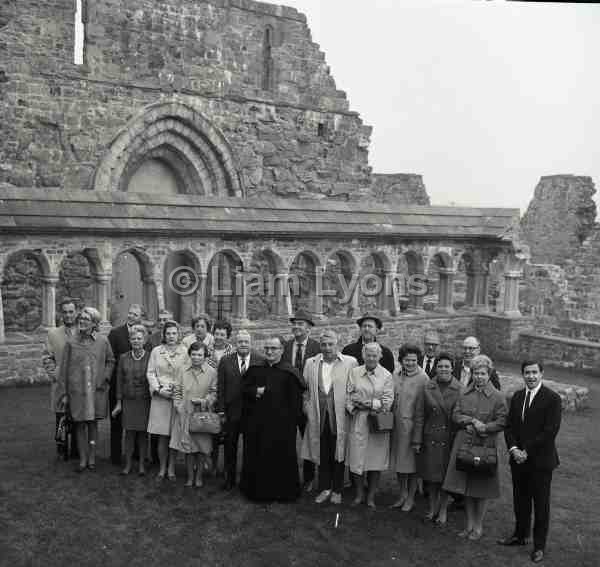 Personnel from American Banks on a visit to Balintubber Abbey