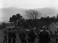 Westport Gun Club on fox hunt in Aughagower, December 1964. - Lyons0000251.jpg  Westport Gun Club on fox hunt in Aughagower, December 1964 : Aughagower, Club, Gun, hunt, Westport