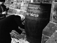 Getting water at Castlebar Church, 1965 - Lyons0000318.jpg  Getting water at Castlebar Church, 1965 : Castlebar, Church, collection, water