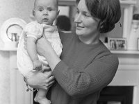 Marie Mc Bride & her new baby, 1965 - Lyons0000352.jpg  Marie Mc Bride & her new baby, 1965 : Bride, collection, Marie, new