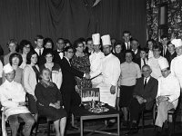 Presentation to chef in Great Southern Hotel Mulranny, September 1965. - Lyons0000418.jpg  Presentation to chef in Great Southern Hotel Mulranny, September 1965. : chef, Collection, Great, Hotel, Mulranny, Presentation, Southern