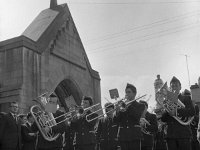 Blessing the Castlebar Brass Band, May 1966 - Lyons0000569.jpg  Blessing the Castlebar Brass Band, May 1966 : Band, Blessing, Brass, Castlebar, Lyons