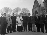 Mass for emigrants in the Church of the Holy Rosary, May 1966 - Lyons0000575.jpg  Mass for emigrants in the Church of the Holy Rosary, May 1966 : Church, Emmigrants, Holy, Lyons, Mass