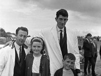 All-Ireland Go-Karting Championships at Breaffy, June 1966 - Lyons0000591.jpg  Spectators enjoying the  go-kart racing, Breaffy, June 1966 : enjoying, go-kart, Lyons, Spectators