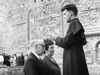 Fr Mc Grath blessing his parents, June 1967 - Lyons0000816.jpg  Fr Mc Grath blessing his parents, June 1967 : blessing, McGrath, parents