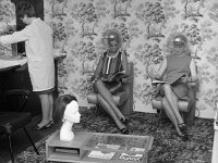 The Hairdressing Saloon in Belclare House, July 1967 - Lyons0000828.jpg  The Hairdressing Saloon in Belclare House, July 1967 : Belclare, Hairdressing, Saloon