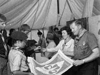 Boy Scouts International - Lyons0001005.jpg  Boyscouts Internation in Westport House, august 1968Article for Womans Way. Original folder, 1968 Misc : Boy Scouts