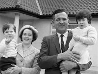 John Luskin & family back from the US - Lyons0001108.jpg  John Luskin & family back from the US. Article for the Irish Press about returned immigrants. John  is from Cong, Co. Mayo. Original folder, 1968 Misc : John Luskin