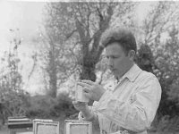 Edward Walsh Manulla - Beekeeper - Lyons0001129.jpg  Edward Walsh Manulla - Beekeeper Original folder, 1968 Misc : Beekeeper, Edward Walsh
