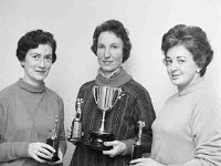 Ladies with their golf trophies - Lyons0001226.jpg  Ladies with their golf trophies Original folder, 1968 Misc : golf