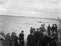 Drowning in Lough Mask - searching for the bodies - Lyons0001363.jpg  Drowning in Lough Mask - searching for the bodies. Activity on the shore. : Drowning, Lough Mask