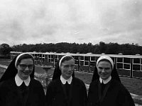 Three St Louis Sisters at the new pre-fab school in Balla - Lyons0001401.jpg  Three St Louis Sisters at the new pre-fab school in Balla : Balla, School