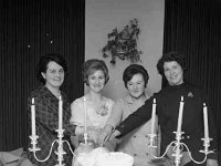 ICA Straide ladies cutting their Birthday cake - Lyons0001441.jpg  ICA Straide ladies cutting their Birthday cake. Left to right : Peggy Hennely, Nancy Smith, ?, ?. : Hennelly, I.C.A., Smith, Straide