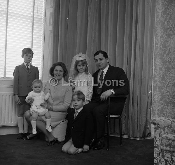 Dr B Farrell & family - daughter's Holy Communion