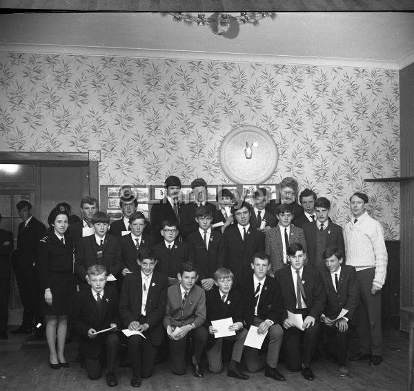 Civil Defence Presentations in the Welcome Inn