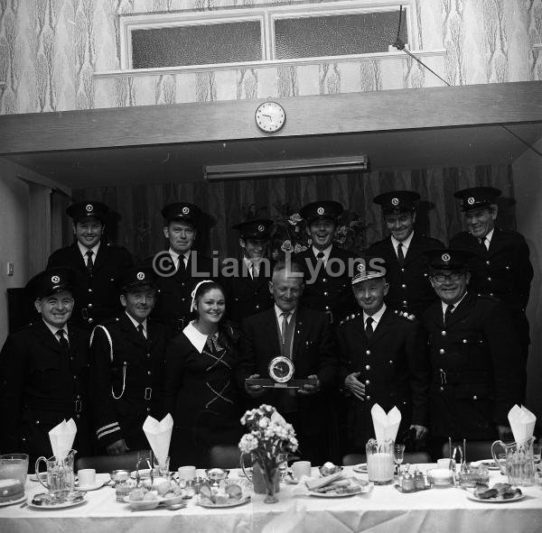 Castlebar Fire Brigade Presentation in the Welcome Inn