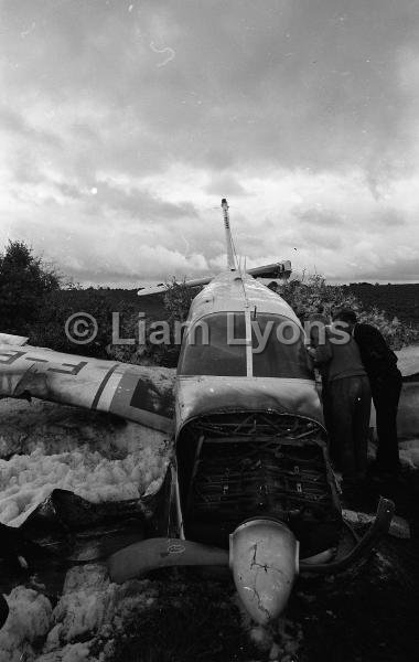 Plane crashed at Castlebar Airport