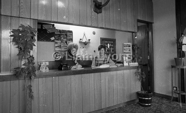 The Welcome Inn - the reception desk