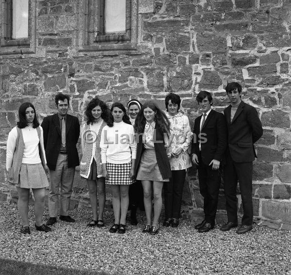 Lacken Cross Killala Leaving Cert Class visit Ballintubber Abbey