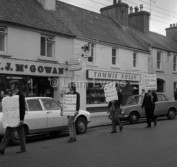 Sinn Fein Protest in Westport