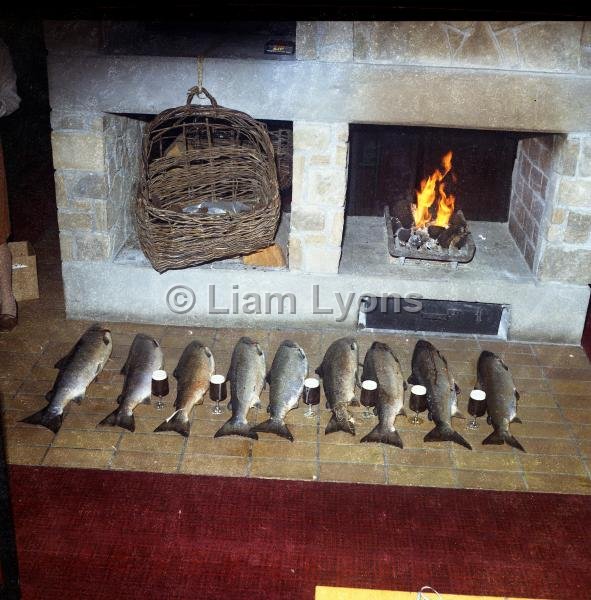 Salmon from Erriff river in Jury's Hotel