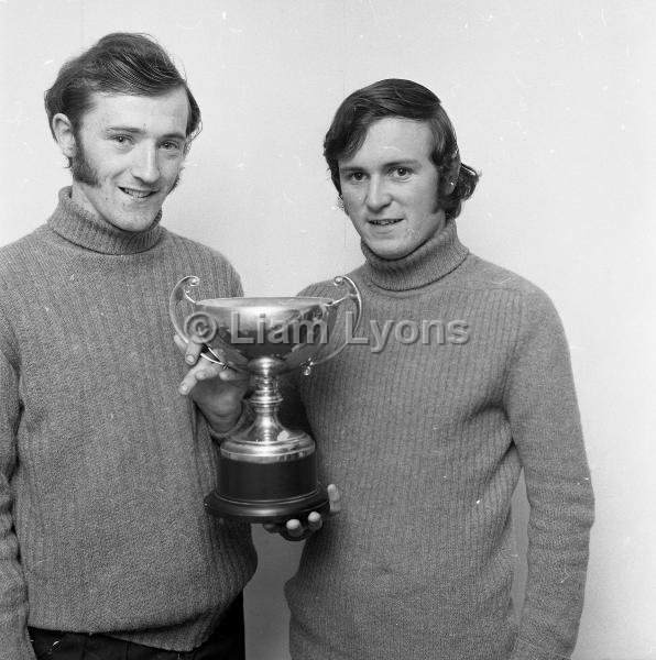 Stephen Breheny & Sean Hyland with Cup