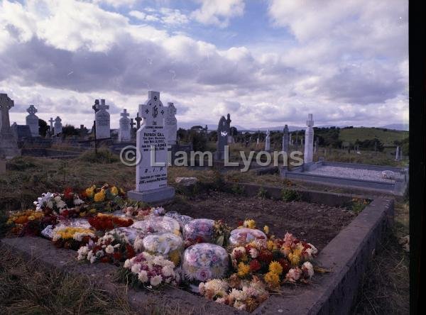 Pat Gill's grave