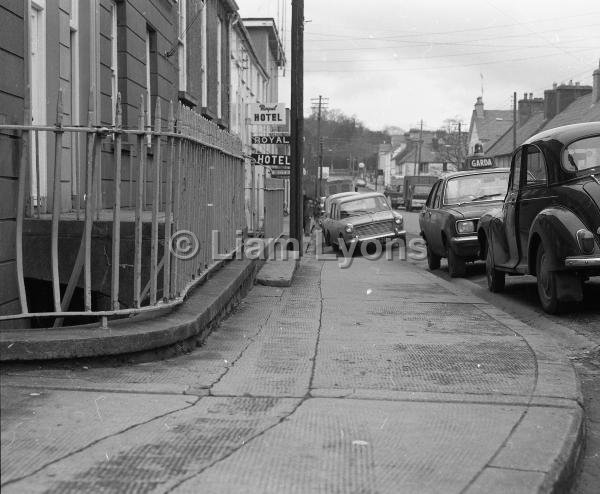 Garda Barrack's steps Westport