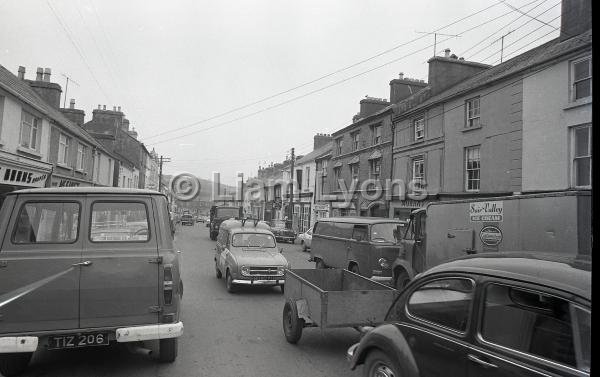 Traffic jam in Westport