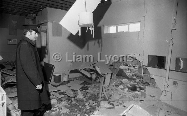 Explosion in Claremorris Town Hall.