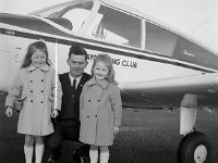 Mike Smith member of Castlebar Airport with his two daughters - Lyons0001517.jpg  Mike Smith member of Castlebar Airport with his two daughters : Castlebar Airport, Mike Smith