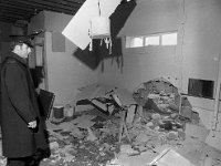 Explosion in Claremorris Town Hall. - Lyons0002947.jpg  Explosion in Claremorris Town Hall. Proprietor of rival dance-hall subsequently convicted. : Claremorris, Explosion